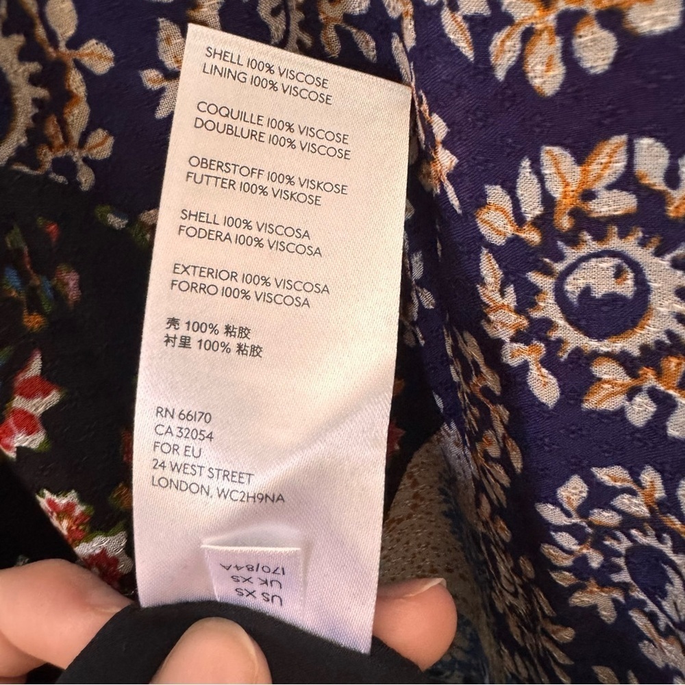 Anthropologie Maeve Katrina Patchwork Halter Maxi Dress Size Extra Small - Picture 16 of 16